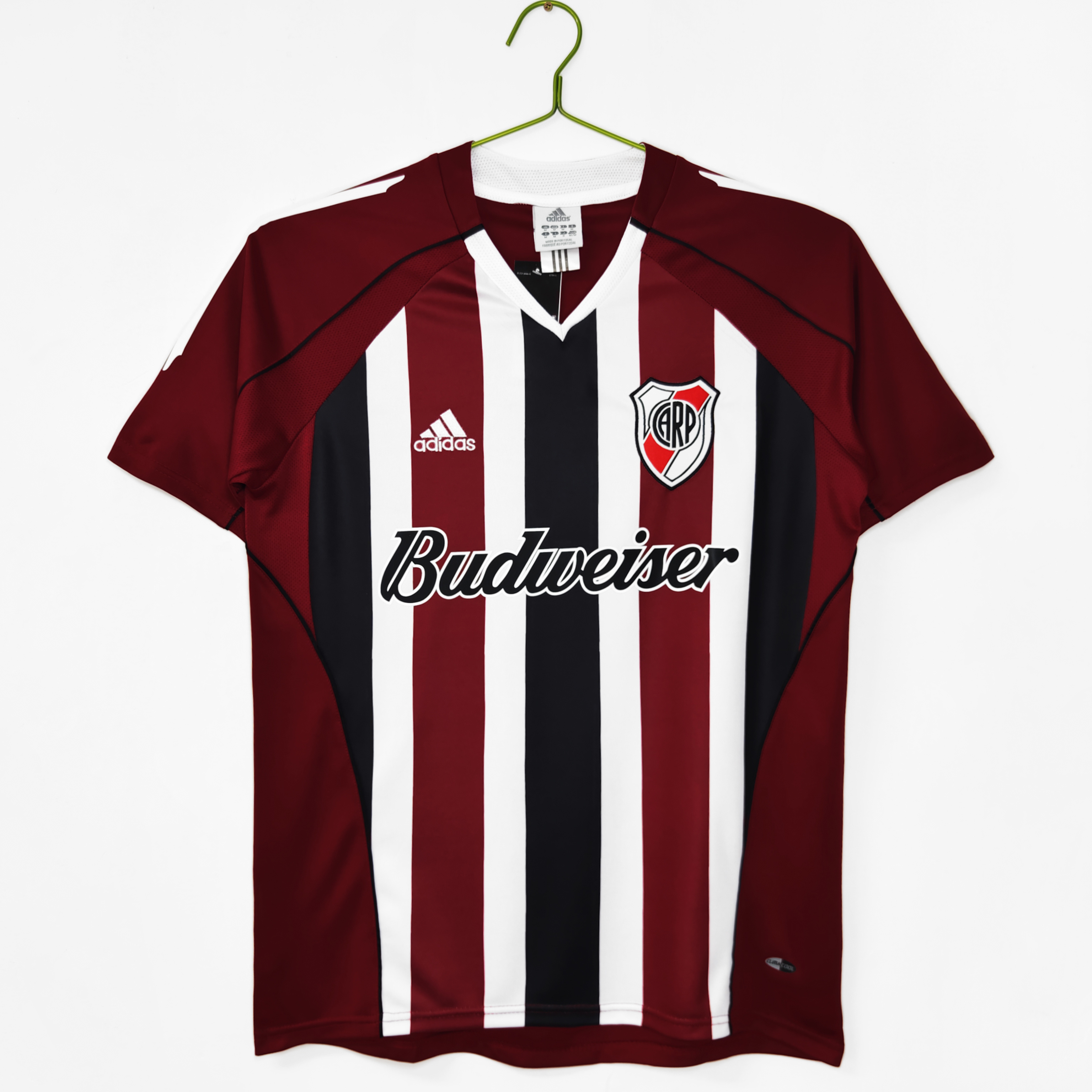 Camiseta de fútbol River Plate 2005/06 VISITANTE MANGA CORTA VERSION FAN